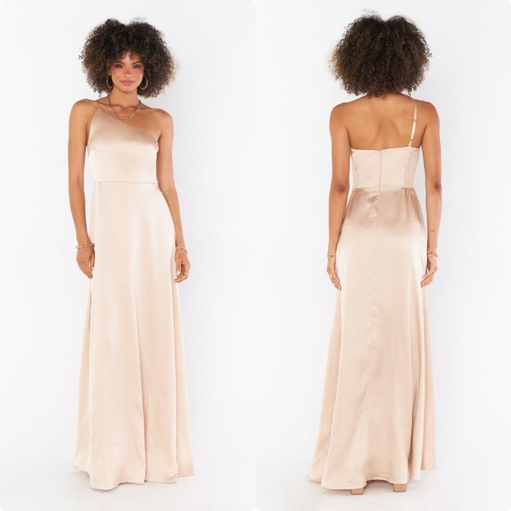 NWT Show me your Mumu S Shannon One Shoulder Dress